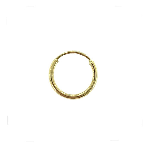 Mini Arracada 8mm Oro 10k Kt Para Niña Mujer / Regalo 1 Pz