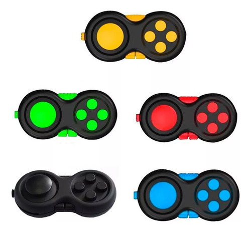 Fidget Pad Cubo Antiestres Relajante Botones Control