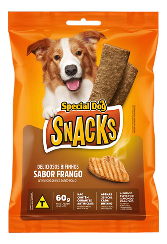 Bifinho Special Dog Snacks Sabor Frango 60g