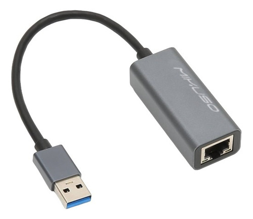 Adaptador Usb A Rj45 Lan 100mbps Aluminio