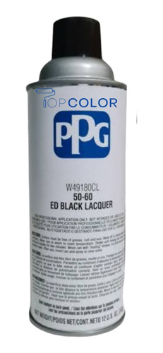 Ppg  Wa49180cl Ed Black Lacquer