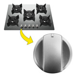 Manipulo Prata Do Cooktop Gt60x A07974501 Electrolux 