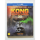 Bluray King Kong A Ilha Da Caveira 2d E 3d Original Lacrado