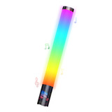 Bocina Bluetooth Lampara Led Rgb Multicolor Recargable Tubo