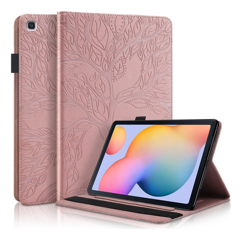 Funda Para Samsung Galaxy Tab S6 Lite 10.4 Oro Rosa