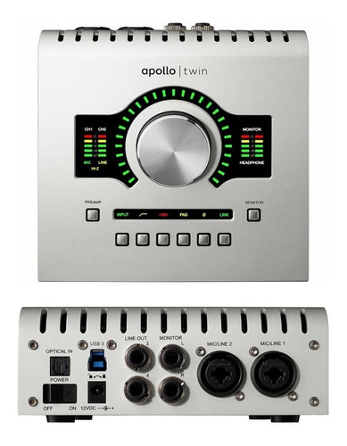 Universal Audio Apollo Twin Usb Duo Core Placa De Sonido