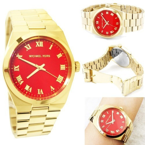 Reloj Michael Kors Mk5936 Original Sin Estuche. Dorado