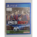 Jogo Pes 2017 Ps4 Original Playstation 4 Usado Seminovo 