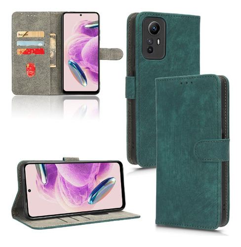 Funda Para Xiaomi Redmi Note 12s 4g Flip Folio Wallet Cierre