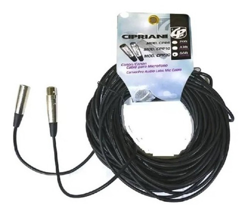 Cable Canon-canon 20mt Cipriani