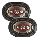 Par Auto Falante 6x9 Pol Bravox B4x69x 140 Wrms Quadriaxial