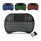 Mini Teclado Inalámbrico Airmouse Android Smart Tv Iluminado