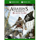 Jogo Midia Fisica Assassins Creed Black Flag Xbox 360 E One