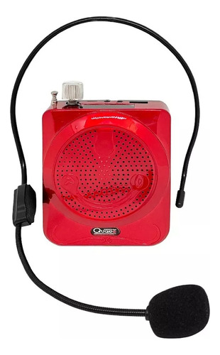 Megafono Parlante Radio Con Auricular Micrófono Fm Usb Bt Ya