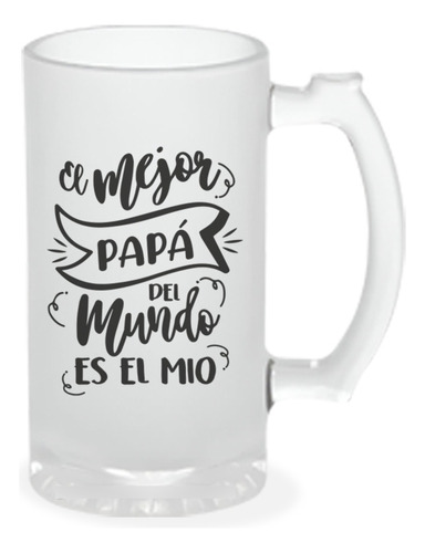 Mug Cervecero Jarra, Día Del Padre, Regalo Papá