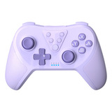 Easysmx T37 Gamepad Inalámbrico Control Para Nintendo Switch Color Violeta