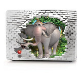 Hrh Lovely 3d Elephant Laptop Body Shell Estuche Rígido Prot