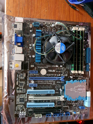 I7 2600k, Placa Madre Asus P8z77-v Le Plus, 16g Ram Kingston