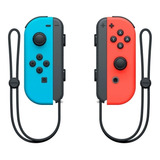 Nintendo Switch Juego De Mandos Joy-con Neon Red / Blue