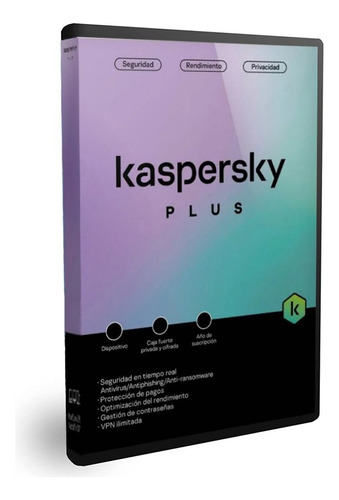 Kaspersky Antivirus Plus Multidispositivo/1 Dispositiv/1 Año