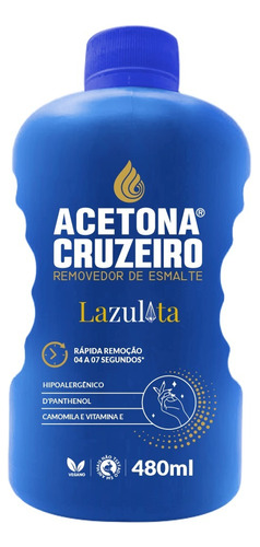 Removedor De Unhas Cruzeiro 500 Ml