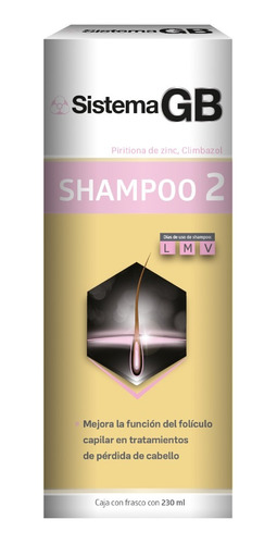 Shampoo Sistema Gb Mujer 2 Climbazol 230ml