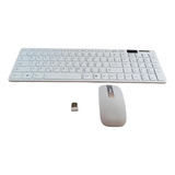 Kit Teclado E Mouse Wireless Slim 2.4 Ghz K-06 Premium