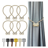 Borlas Magneticas (rubik) Para Cortinas 6pcs. Beige