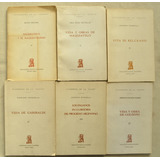 Lote X6 Cuaderno Dante Maquiavelo Goldoni Garibaldi Italiano