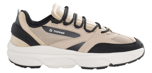 Zapatillas Topper Mitte Unisex Running Beige