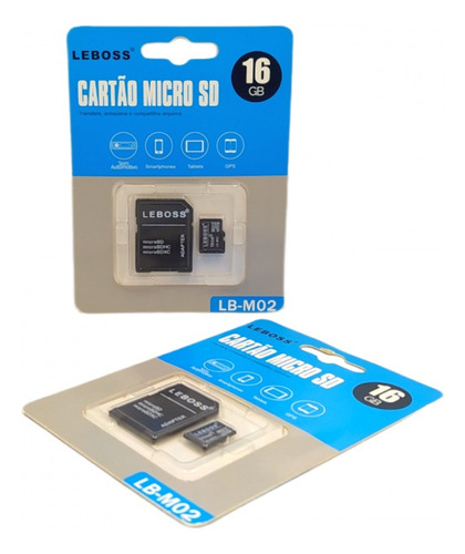 Cartão Micro Sd Lb-m02 16gb