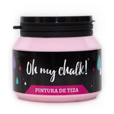 Pintura Oh My Chalk! 210cc Acrilica Para Tela Vidrio Madera Color Berry Pink