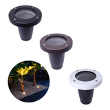 Kit 4 Embutido De Solo Iluminação Jardim Piso Chão Externo