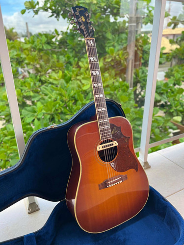 Violão Gibson Hummingbird 2002 Com Case Ñ É J45 Sj200 Martin