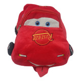 Maleta Morral Rayo Mcqueen Viaje Escolar Peluche Niño