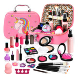 Kit De Maquillaje Para Niños Para Niñas, Maquillaje Real .