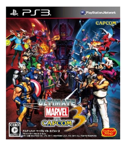 Ultimate Marvel Vs Capcom 3 Ver. Japonesa