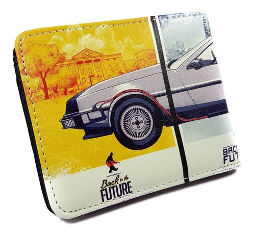 Cartera Gamer Geek Volver Al Futuro Delorean A59