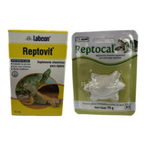 Reptocal 15g + Reptovit 15ml Labcon Suplemento Para Repteis