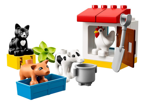 Lego Duplo Animales De Granja 10870 Farm Animals Original