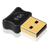 Adaptador E Receptor Usb Bluetooth 5.0 Plug And Play Pc Note