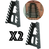 X2 Panel Porta Herramientas Pared Llaves Soporte Organizador