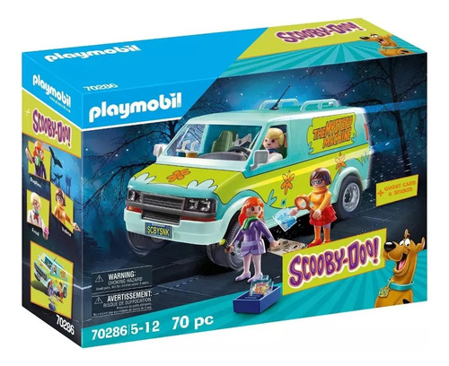 Playmobil 70286 Scooby Doo Máquina Del Misterio 3 Figuras