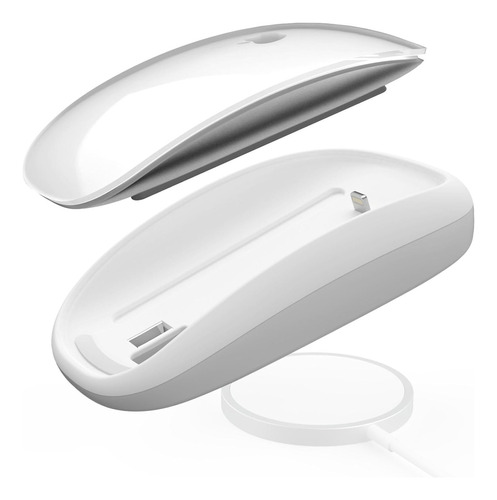 Tatofy Para Magic Mouse 2 Grip Con Soporte De Carga Inalámbr