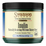 Inulin, Fibra Soluble Probiótica 227gr Swanson ¡ Sabor No Aplica