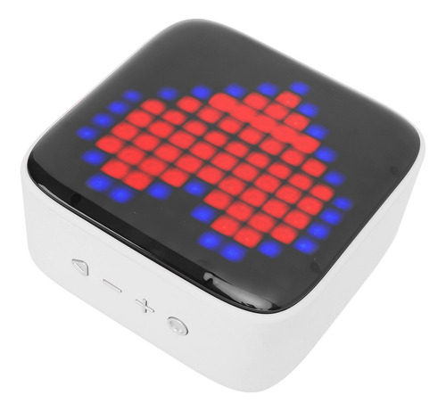 Altavoz Inalámbrico Mini Retro Led Colorido Estilo Pixel