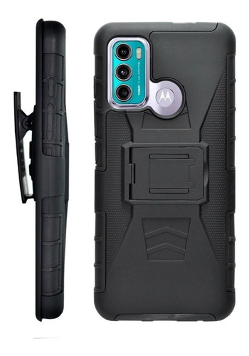 Funda Protector Uso Rudo + Mica Gratis Para Motorola