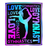 Love Gymnastics Manta De Forro Polar Para Decoración Del Y X