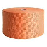 Rolo De Pano Tipo Perfex 20cm X 300m Slim Laranja