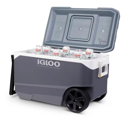 Hielera Igloo Maxcold Latitud Con Ruedas De 85 Lts 137 Latas